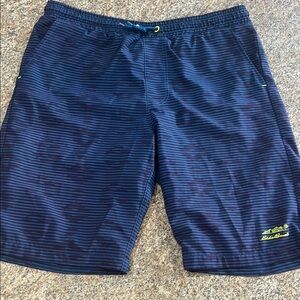 Eddie Bauer Blue Board Shorts Quick-Dry Swimwear size large
